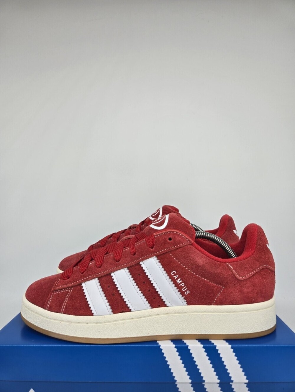 adidas Men's Campus 00s H03474 Better Scarlet Cloud White Shoes Size 9.5